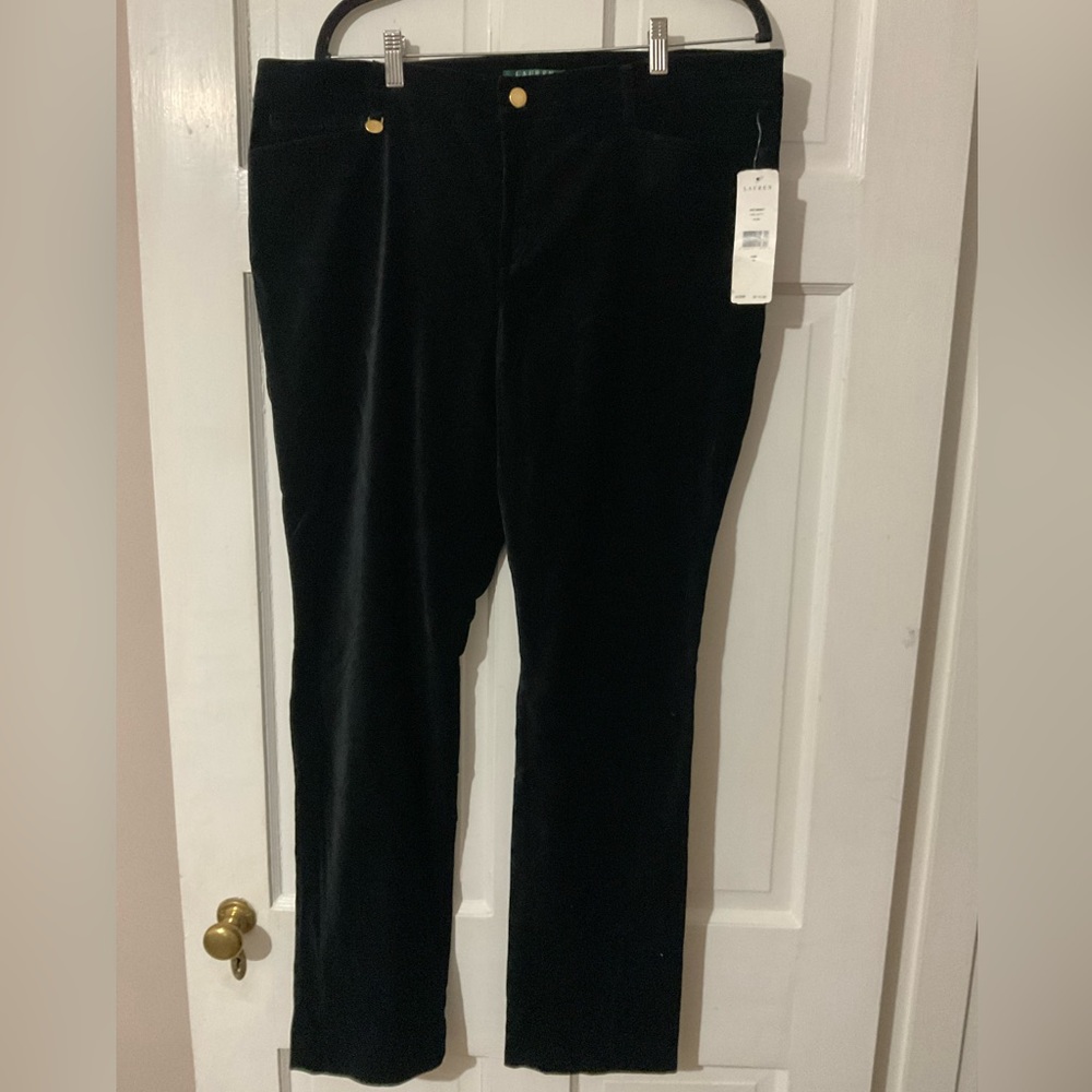 Women’s Ralph Lauren Velvet Pants. NWT